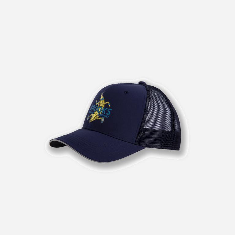 Brooks Discovery Trucker Löparkepsar Dam 182074-MDB Marinblå